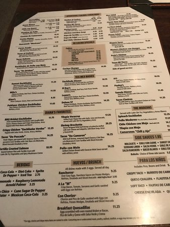 Exploring The Vibrant Mi Cocina Menu: A Culinary Journey